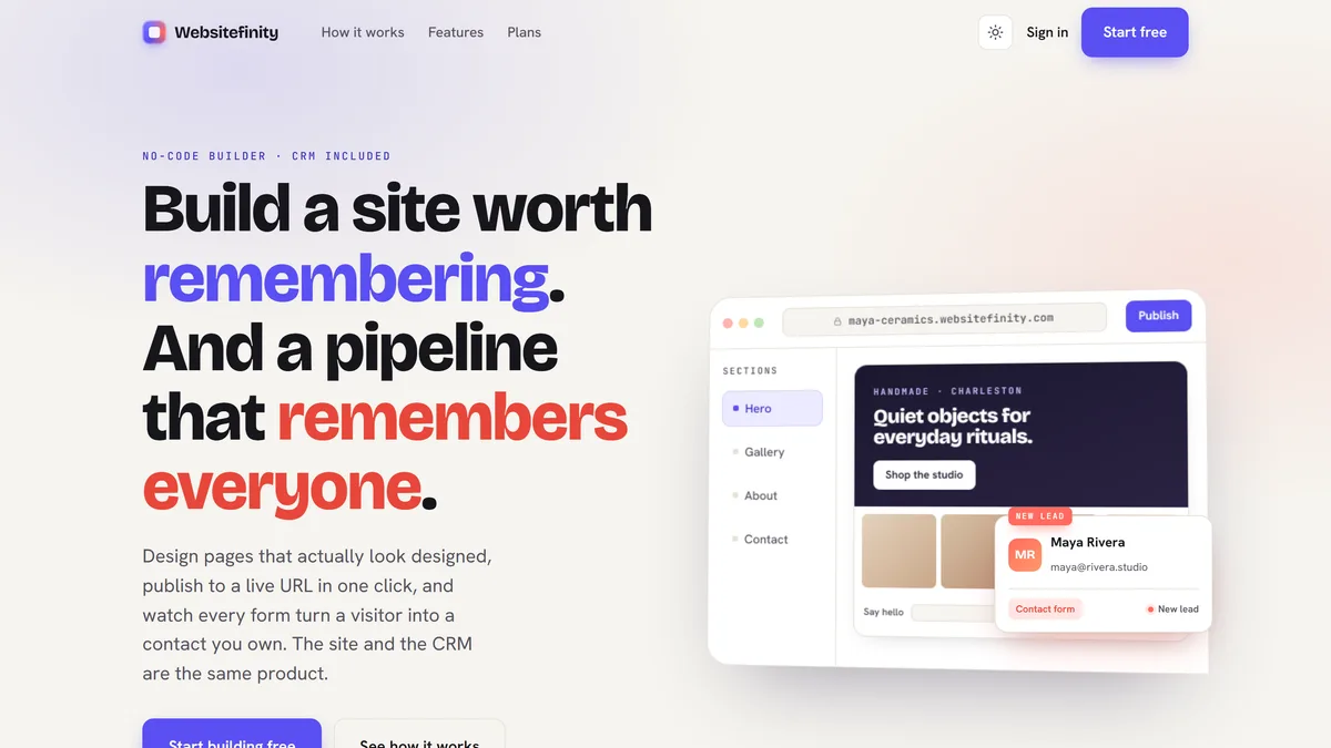 Websitefinity